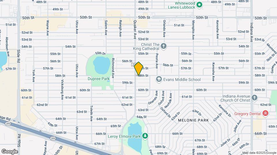 4313 58th St Map and Location Details