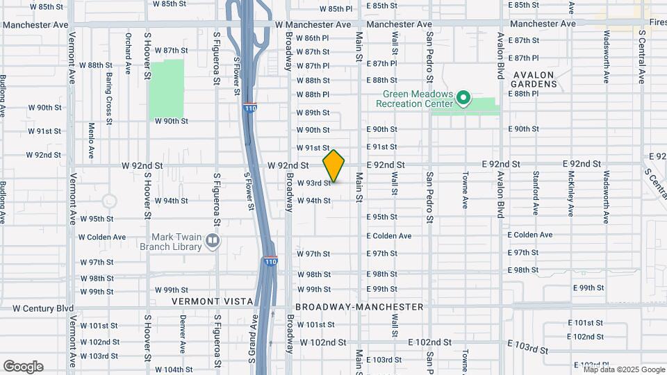 138 W 93rd St Mapa y Detalles de la Ubicación
