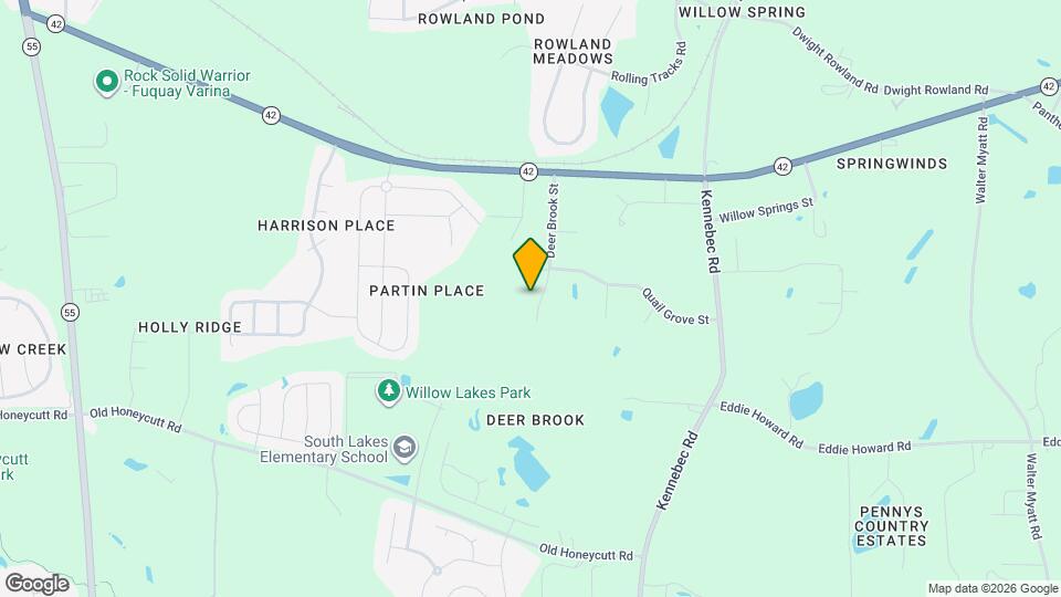 7212 Deer Brook St Mapa y Detalles de la Ubicación