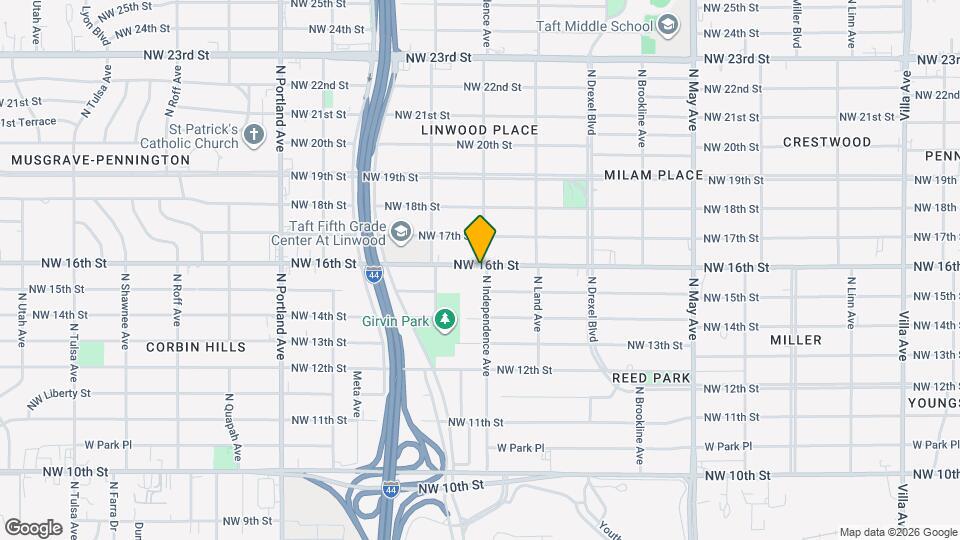 3312 NW 16th St Map and Location Details