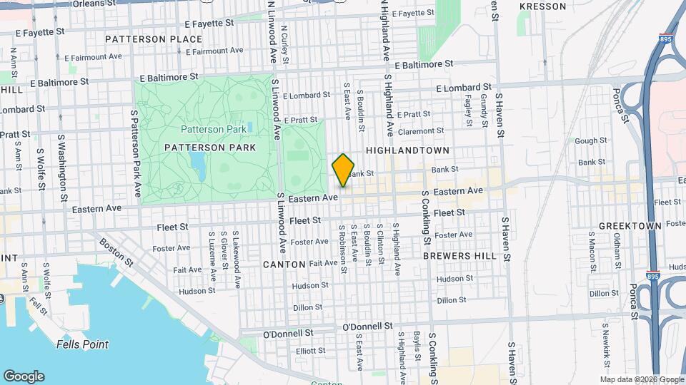 443 S Robinson St Map and Location Details