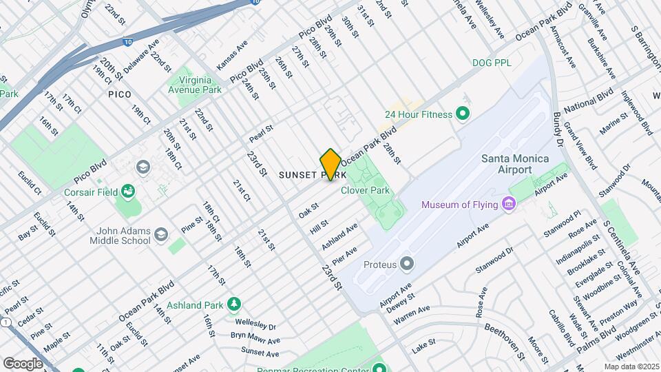2439 Oak St Mapa y Detalles de la Ubicación