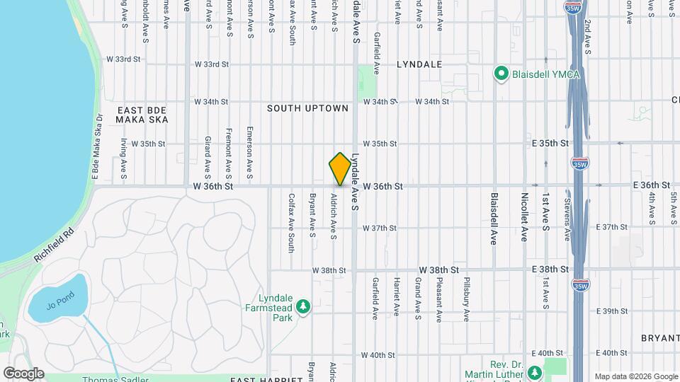 3603 Aldrich Ave S Map and Location Details