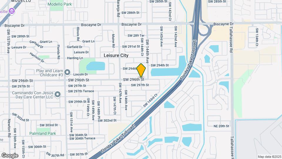 25806 SW 144th Ct Map and Location Details