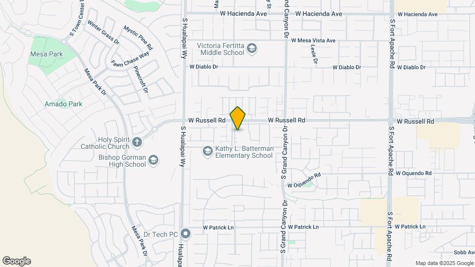 9925 W Russell Rd-Unit -00 Mapa y Detalles de la Ubicación