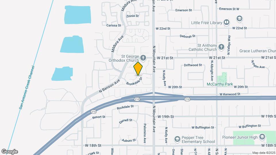 1282 Brookside Ct Map and Location Details