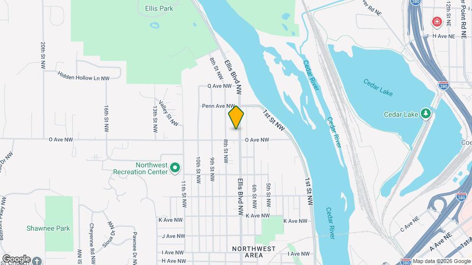 1610 Ellis Blvd NW Map and Location Details