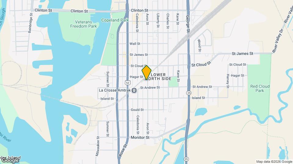 617 Avon St Map and Location Details