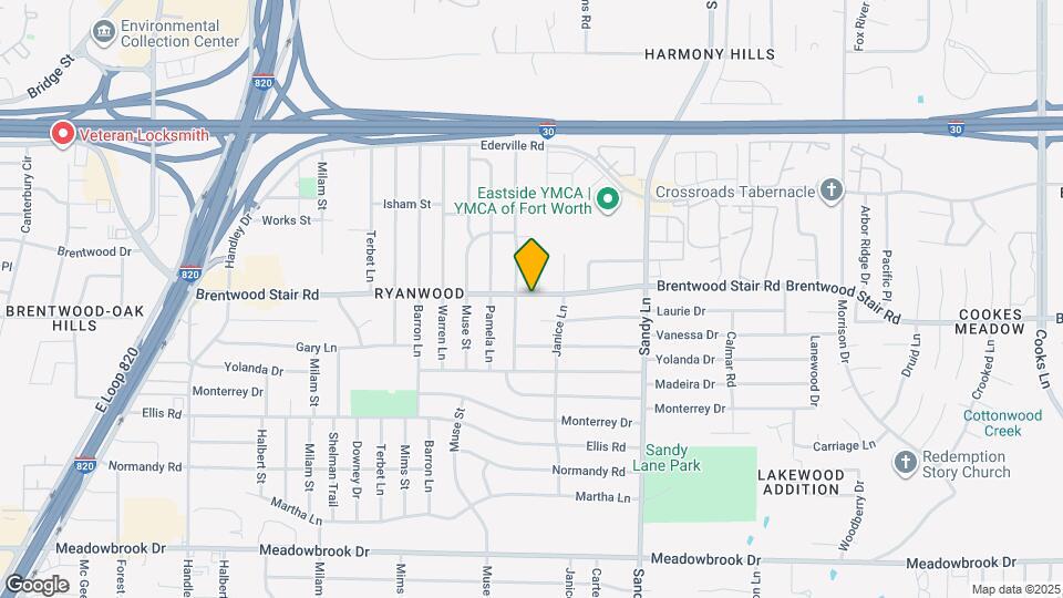 7258 Brentwood Stair Rd Map and Location Details