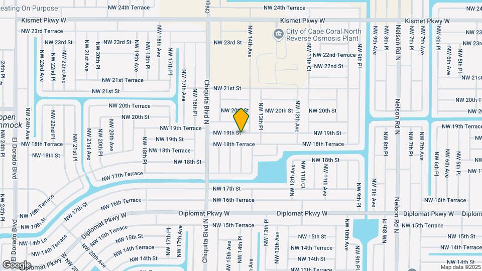 1418 NW 19th St Map and Location Details