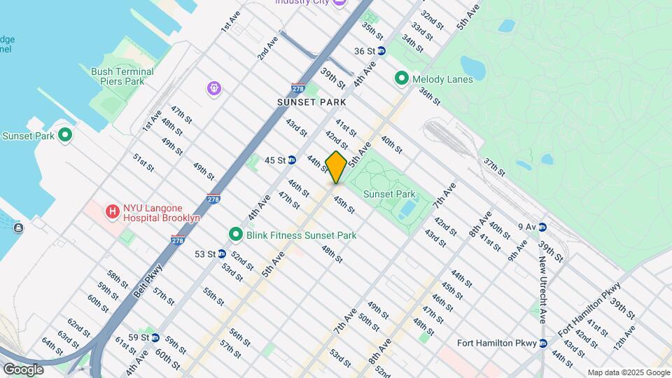 4411 5th Ave Mapa y Detalles de la Ubicación