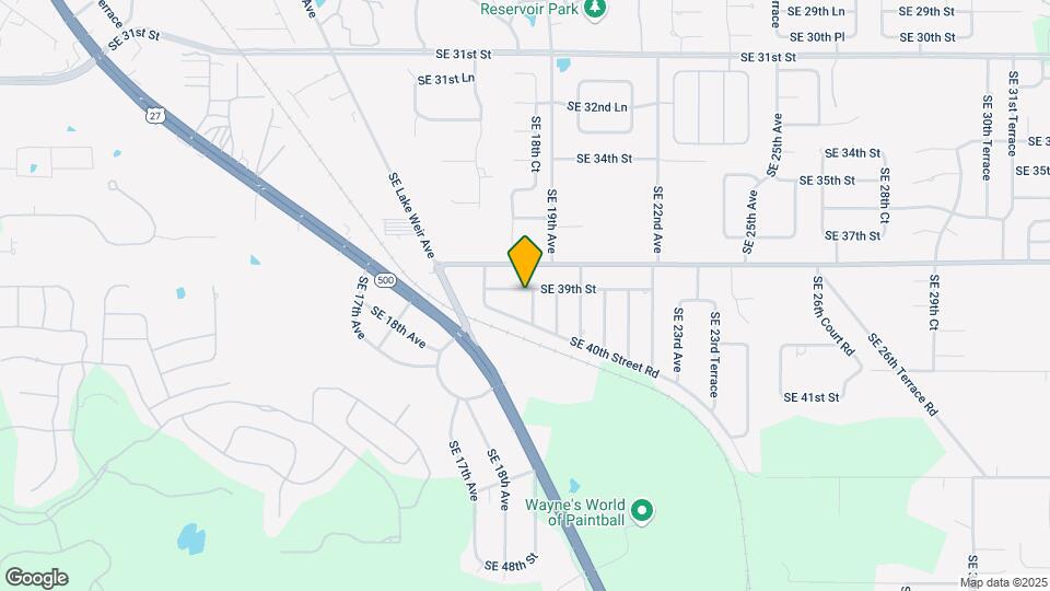 3950 SE 19th Ave Map and Location Details