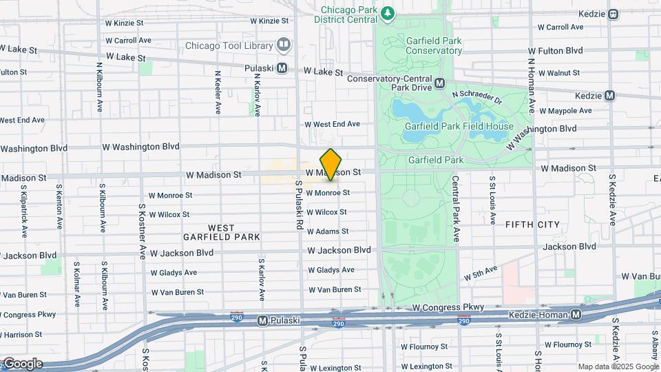 3908 W Monroe St Map and Location Details