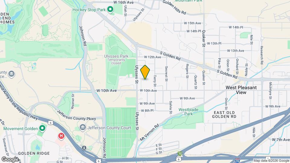 1057 Torrey St Map and Location Details