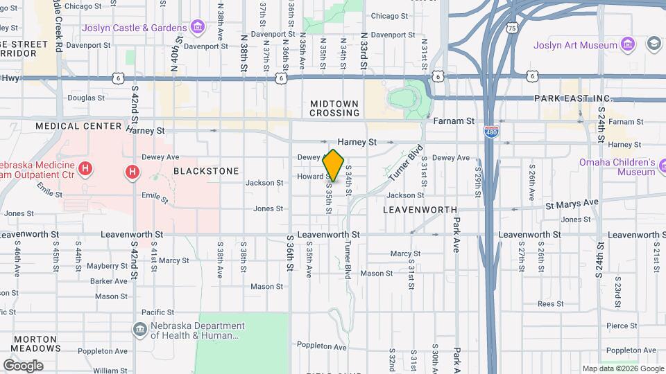 563 S 35th St Map and Location Details