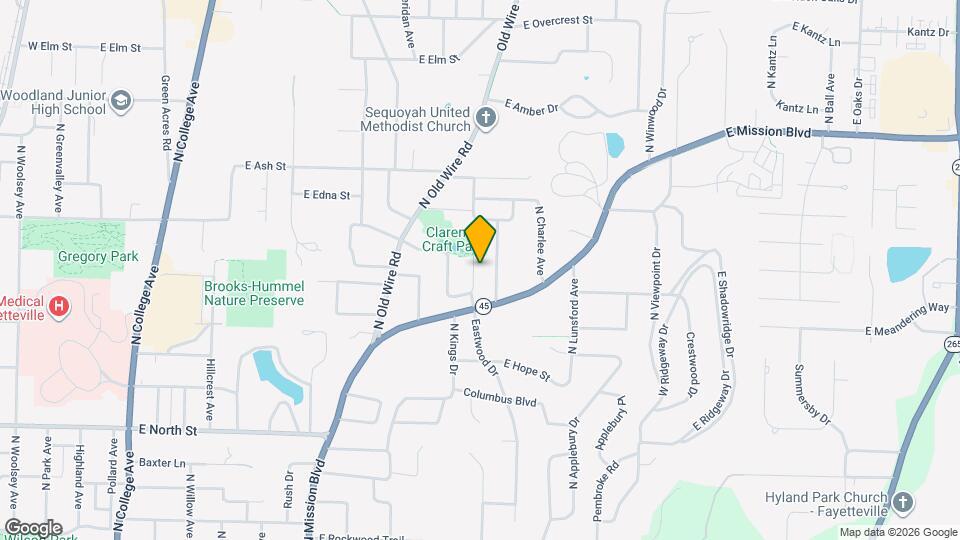 1618 N Jordan Ln Map and Location Details