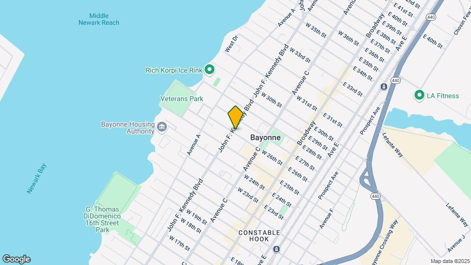680 John F. Kennedy Blvd-Unit -104 Map and Location Details