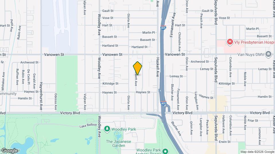 6624 1/2 Blewett Ave Mapa y Detalles de la Ubicación