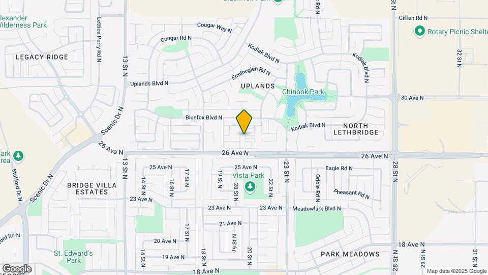 85 Foxbend Crescent N Map and Location Details