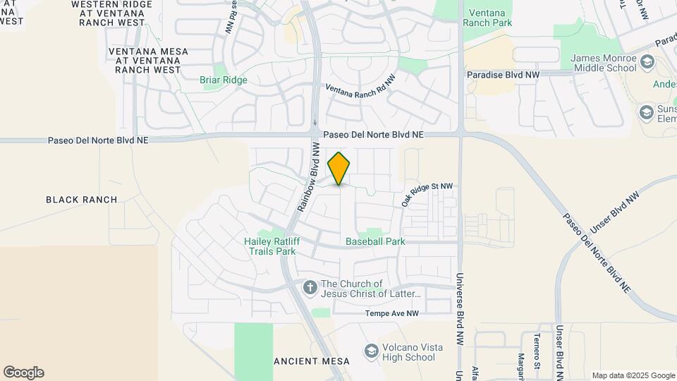7109 Alamillo Rd NW Map and Location Details
