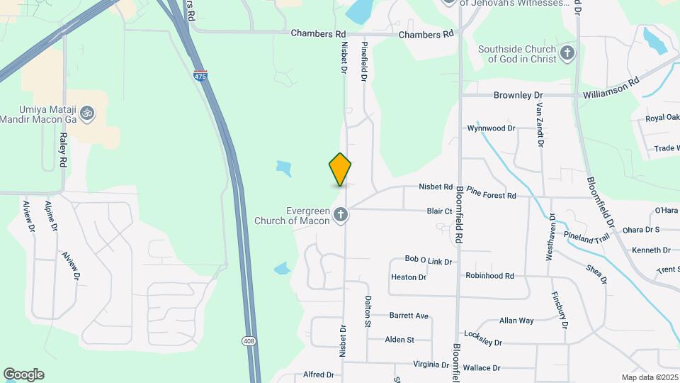 5161 Nisbet Dr Map and Location Details