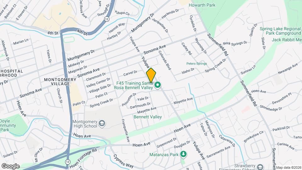 3200 Spring Creek Dr Map and Location Details