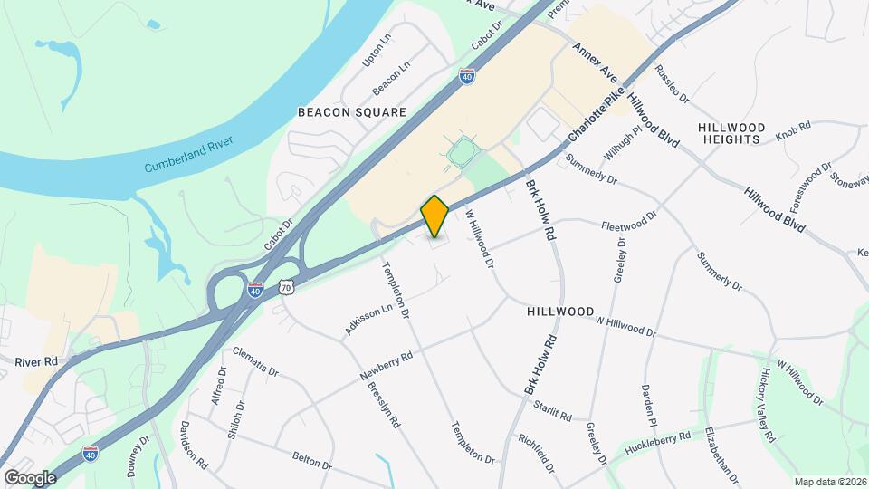 1244 Hillwood Private Cove Map and Location Details