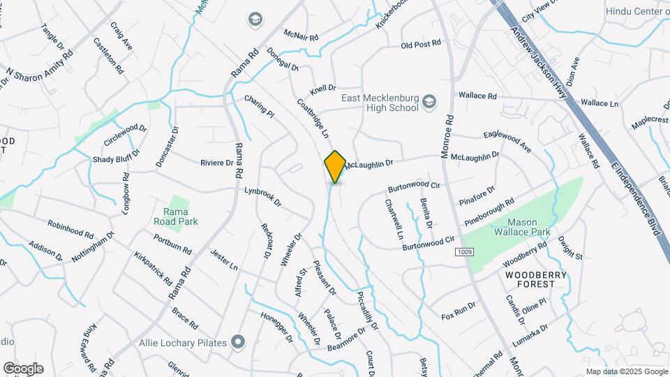 6222 Coatbridge Dr Mapa y Detalles de la Ubicación