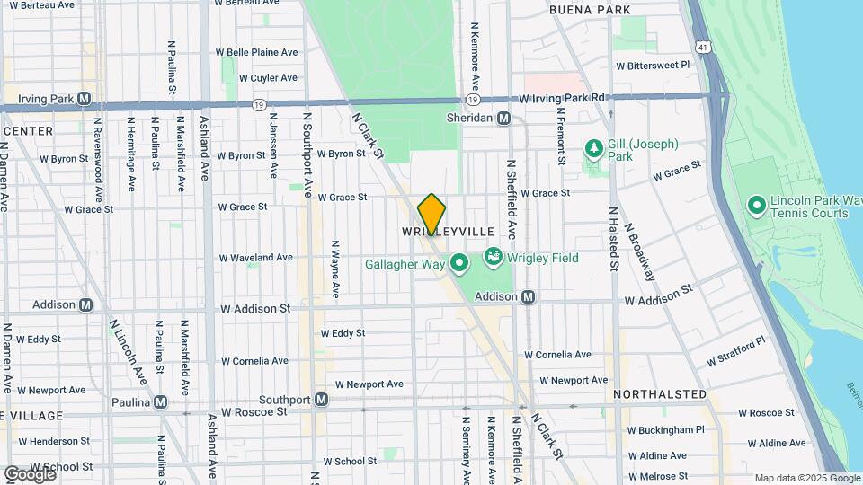 3710 N Clark St, Unit 3712 2ndfloor Map and Location Details