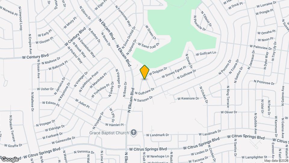 2510 W Dolphin Dr Map and Location Details