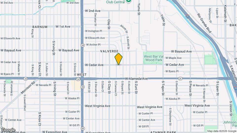 202-214 S Canosa Ct Map and Location Details