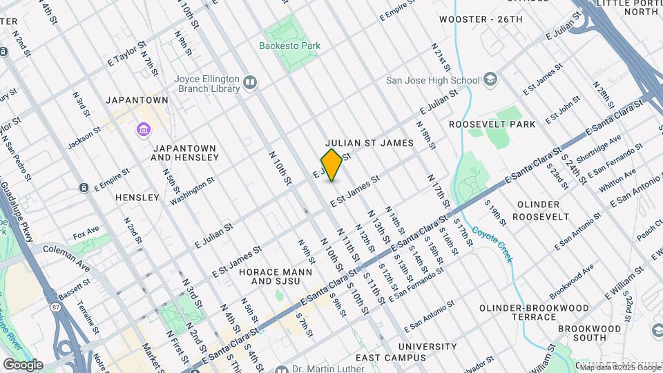 241 N 12th St Map and Location Details
