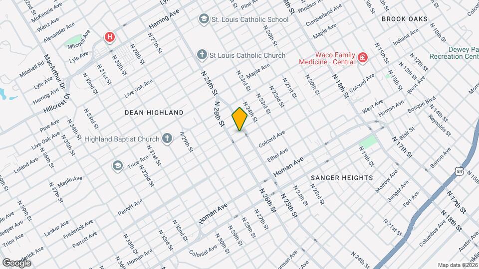 2511 Parrott Ave Map and Location Details