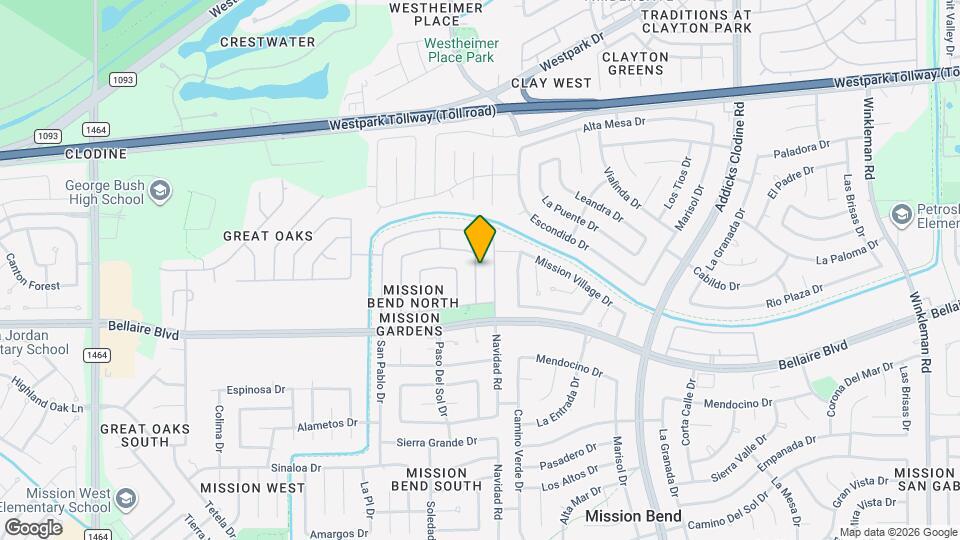 6823 Zapata Dr Map and Location Details