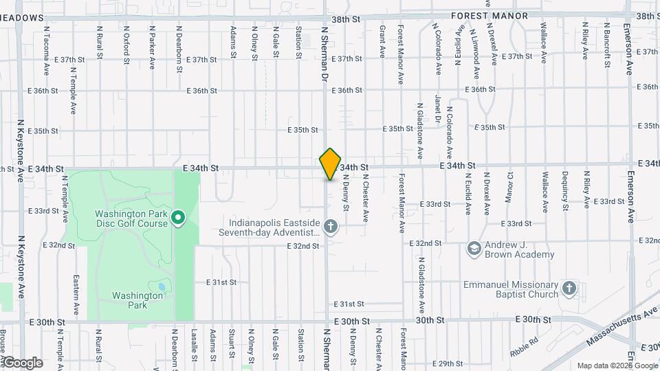 3385 N Sherman Dr Map and Location Details