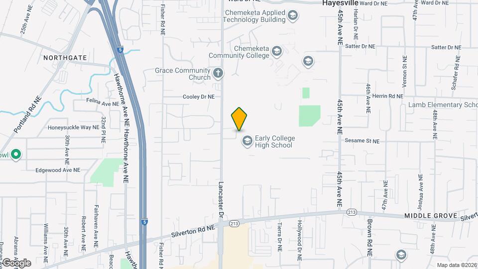 4084 Aden Pl NE Map and Location Details