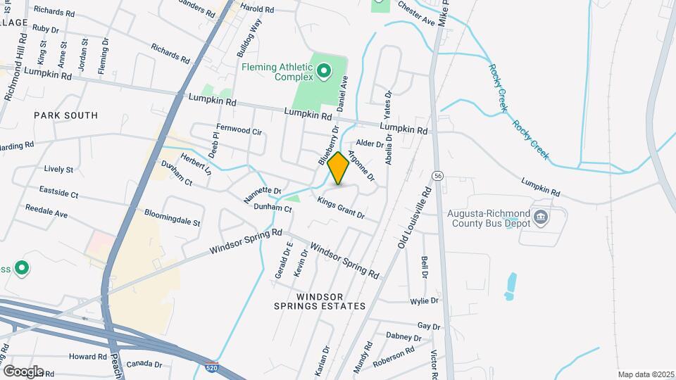 1910 Collierwood Way Map and Location Details