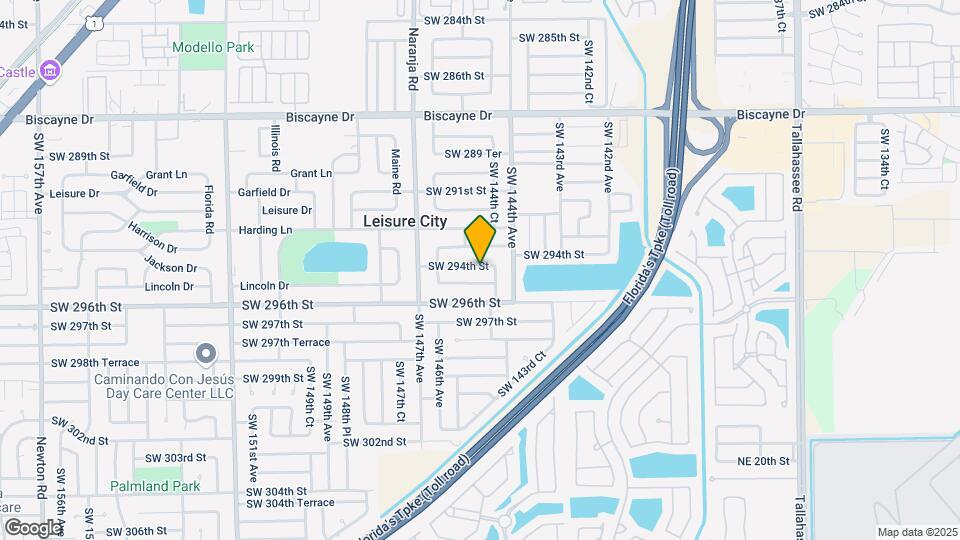 14460 SW 294th St Map and Location Details