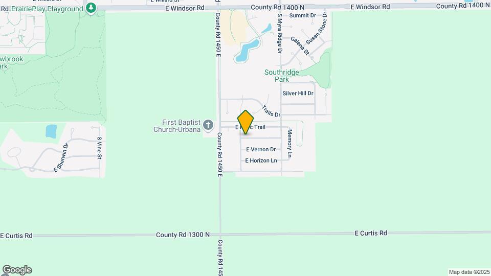 1616 E Lexington Dr Map and Location Details