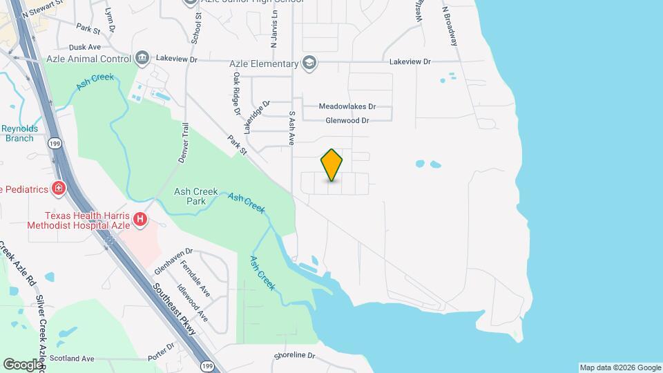 1117 Monticello Dr Map and Location Details