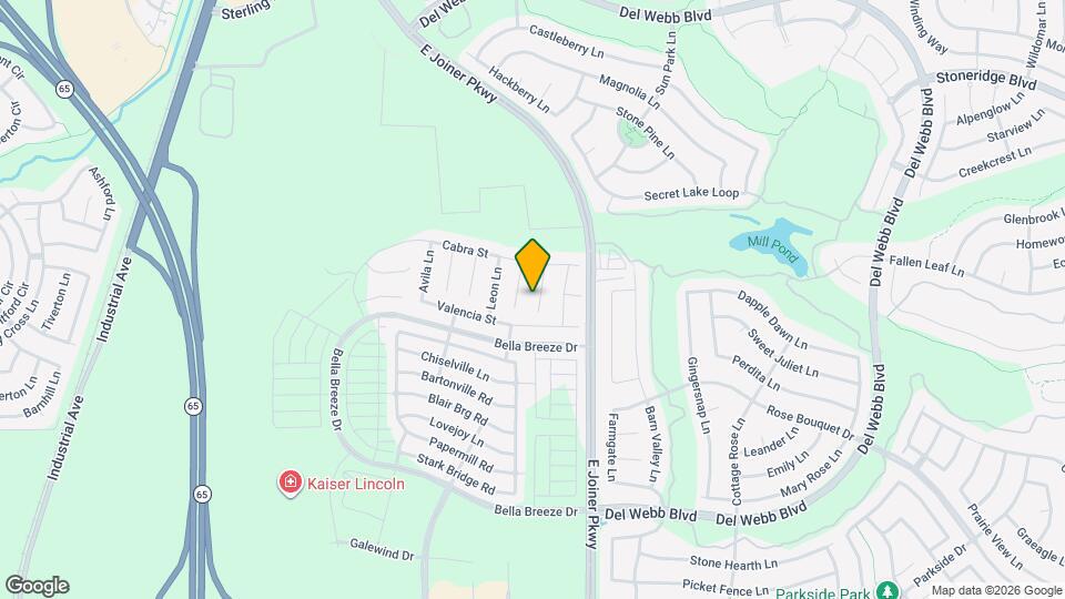 160 Hermosa Ct Map and Location Details