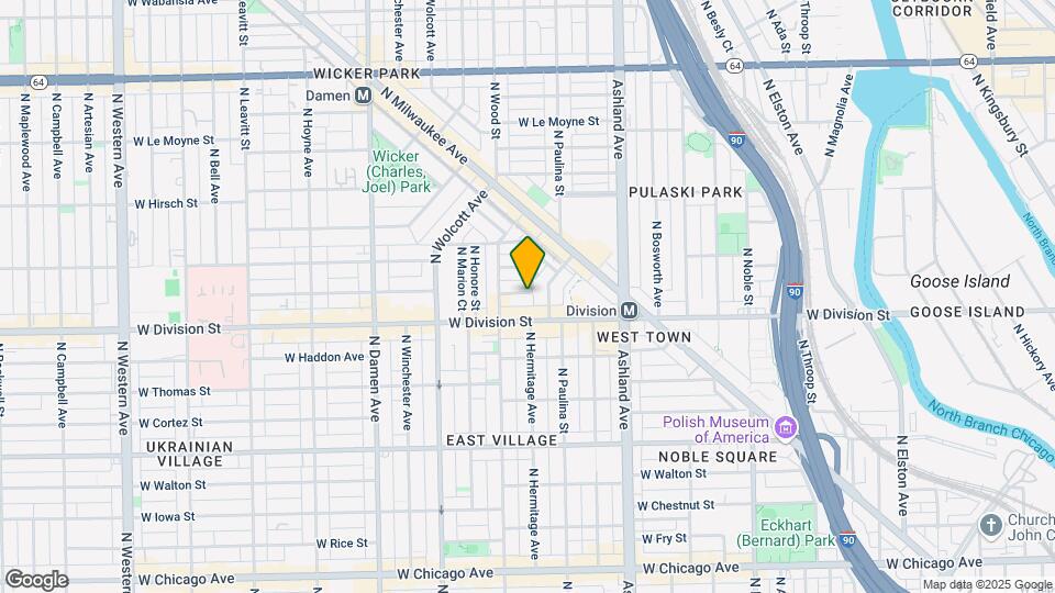 1733 W Crystal St Map and Location Details