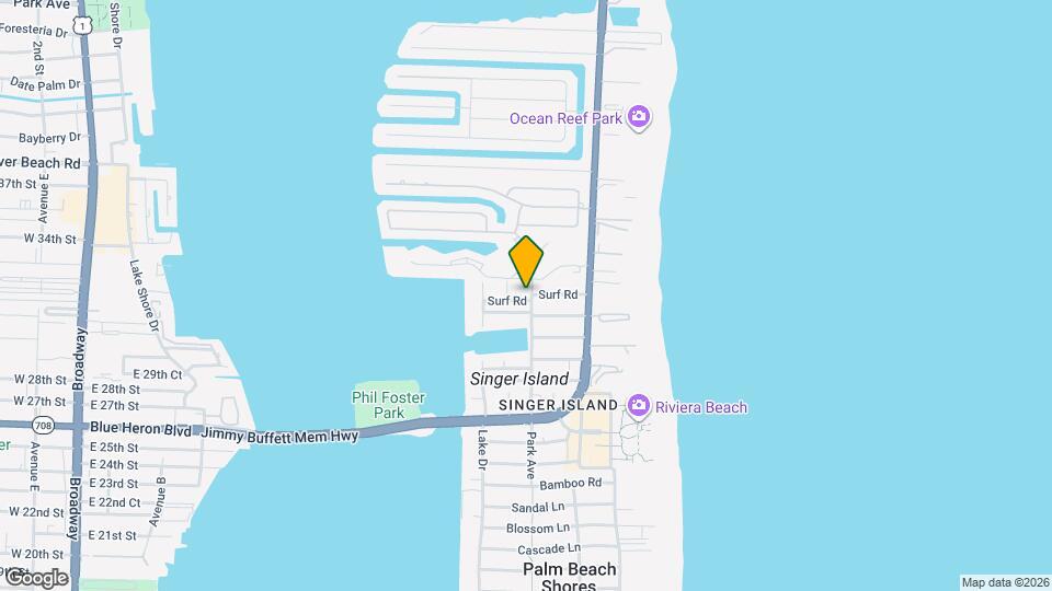 1172 Surf Rd Map and Location Details