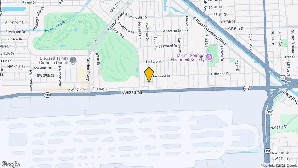 645 Palmetto Dr Map and Location Details