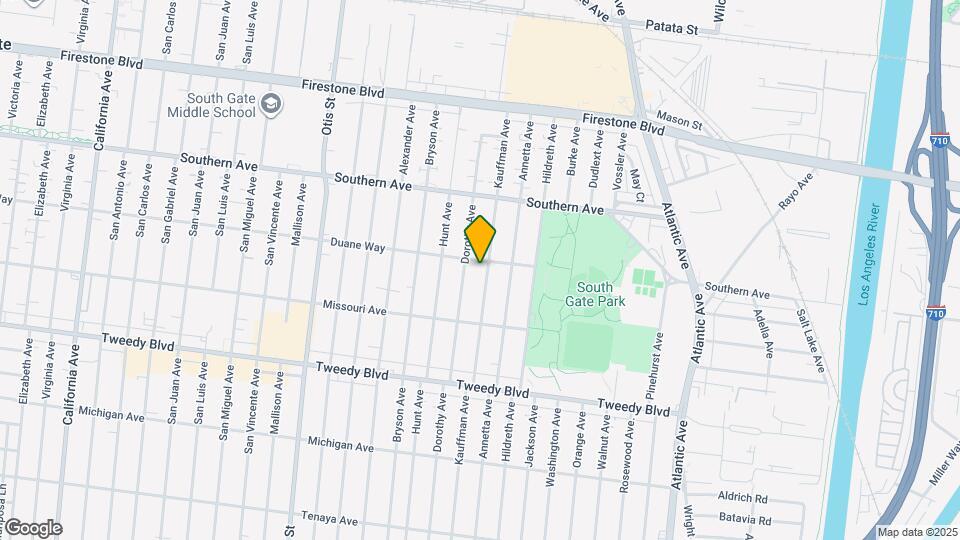 9517 Kauffman Ave Map and Location Details