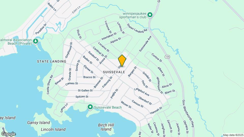 82 Suissevale Ave Map and Location Details