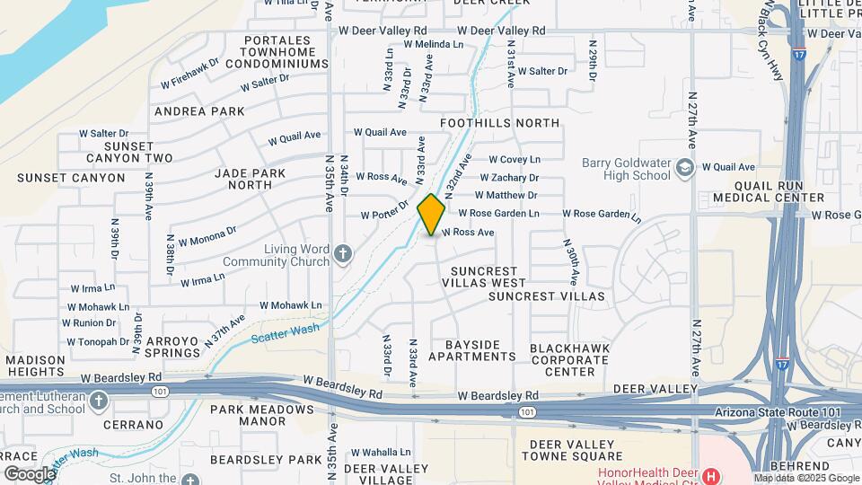 3236 W Ross Ave Map and Location Details