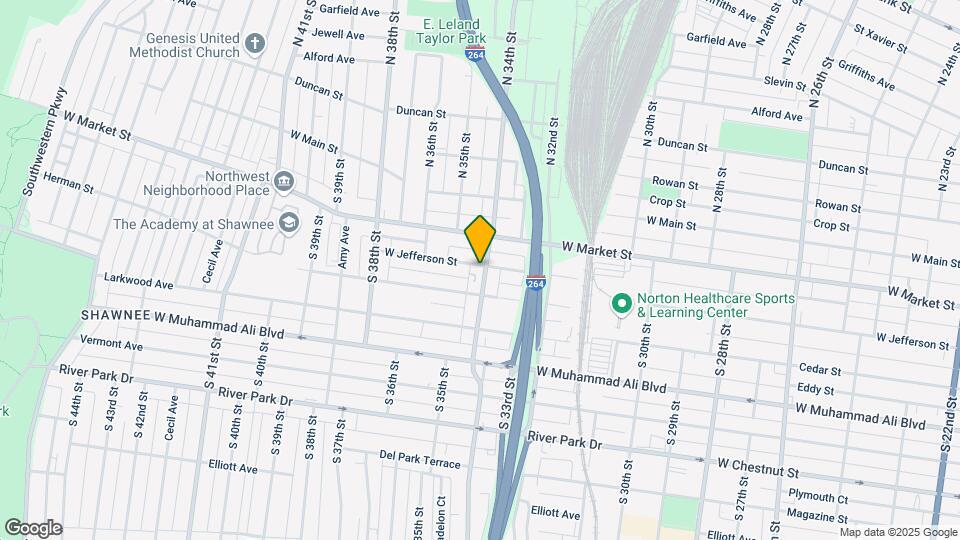 3400-3408 W Jefferson St Mapa y Detalles de la Ubicación