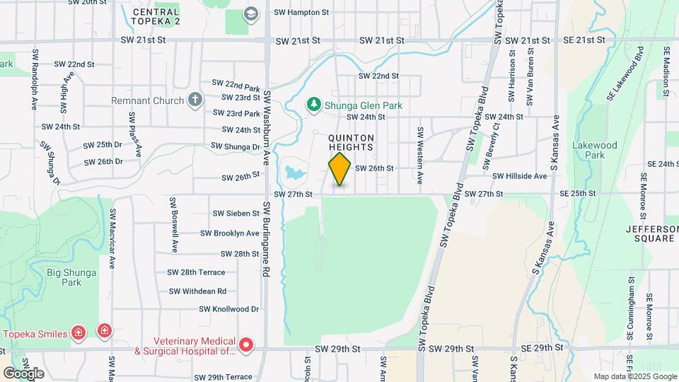 1212 SW 27th St Map and Location Details