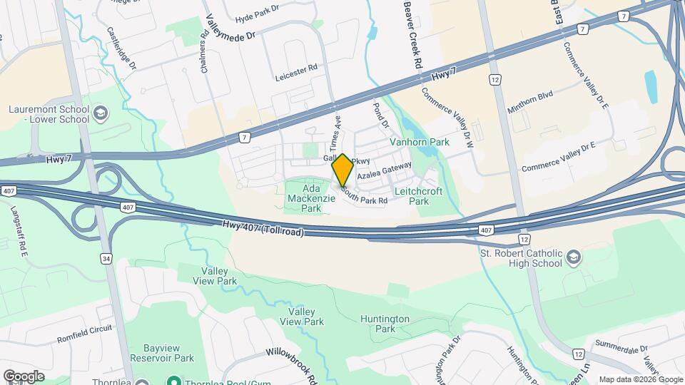 243 S Park Rd Map and Location Details